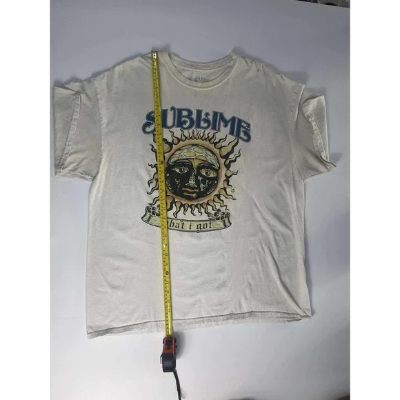 SUBLIME "What I Got" Sun Face‎ Graphic T Shirt Mens Large - Picture 5 of 12